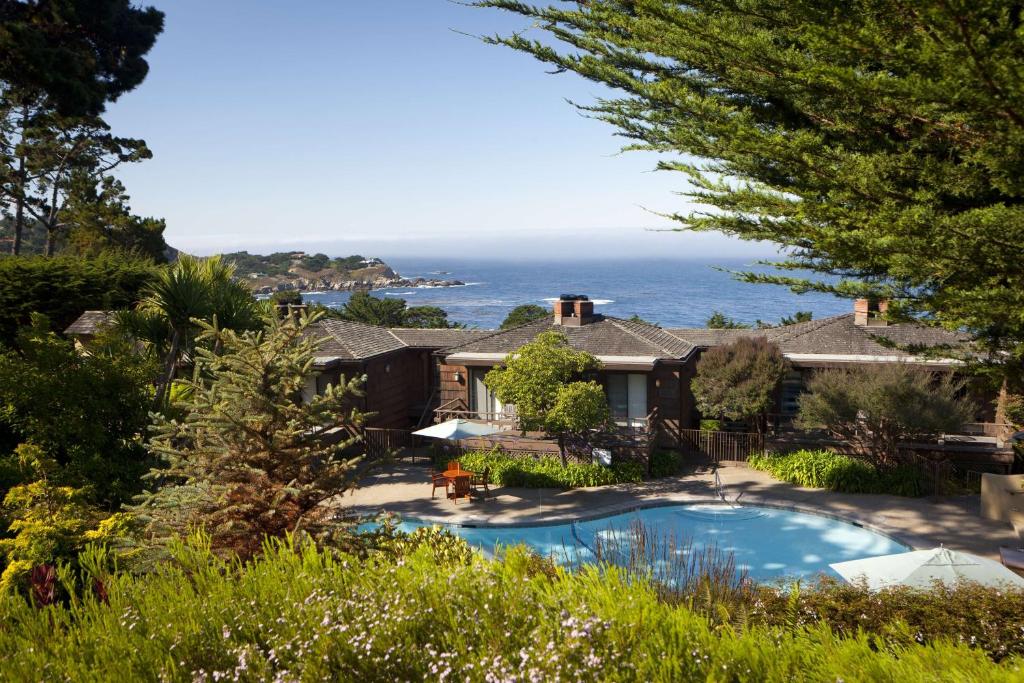 Hyatt Carmel Highlands, Overlooking Big Sur Coast & Highlands Inn, A